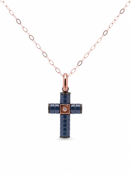 Pendant Cianfrone Gioielli Man in Gold Diamante 0.02 Ct PEOR-23-198 - PEOR-23-198